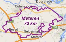 Meteren route