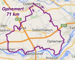 Ophemert route