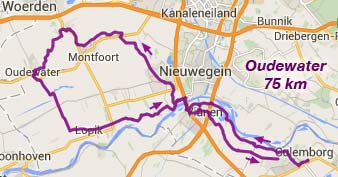 Oudewater route