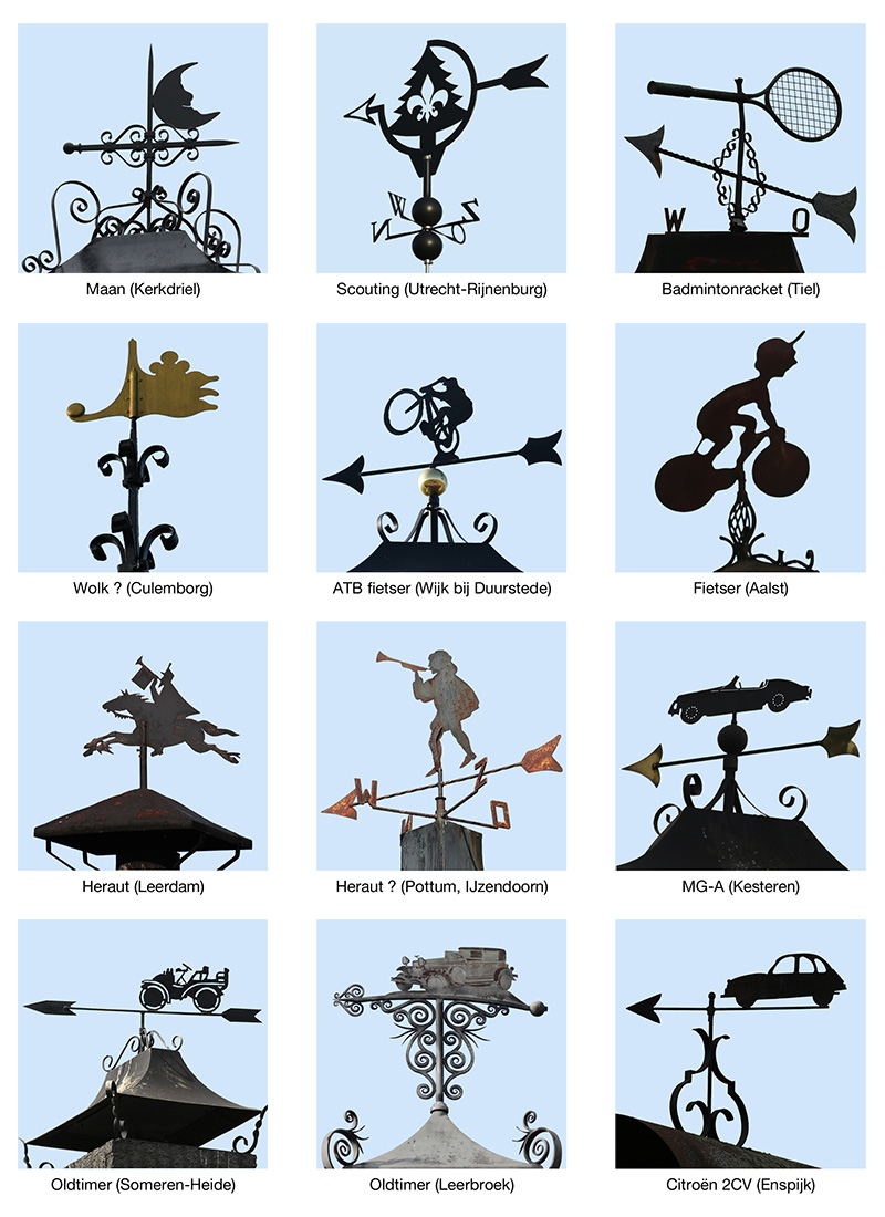 Windwijzers met hobby's en diversen