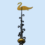 Ornament op kerttorenspits