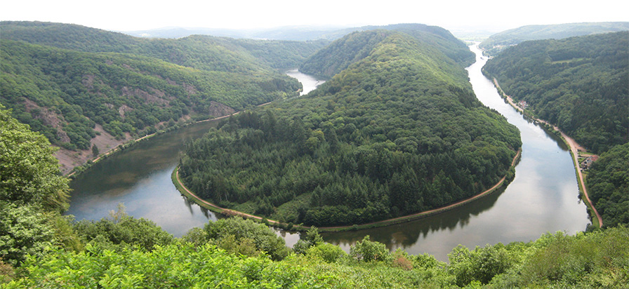 Saarschleife near Mettlach