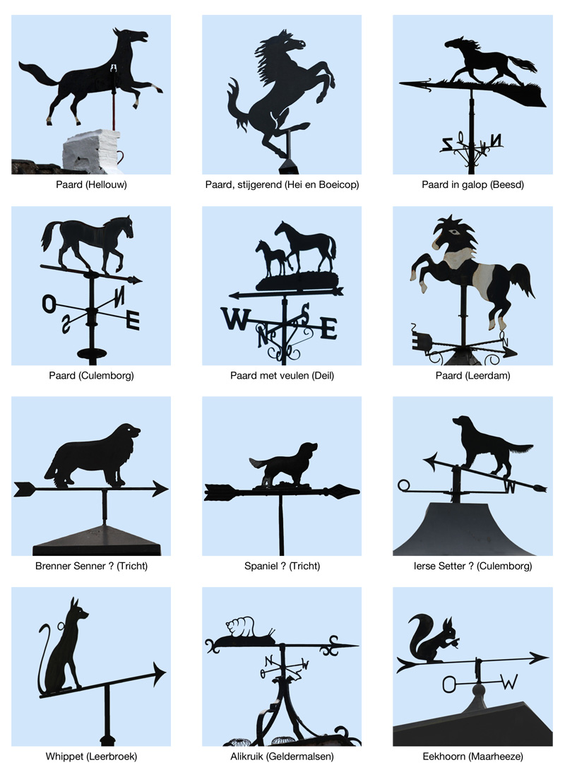 Windwijzers met dieren 2