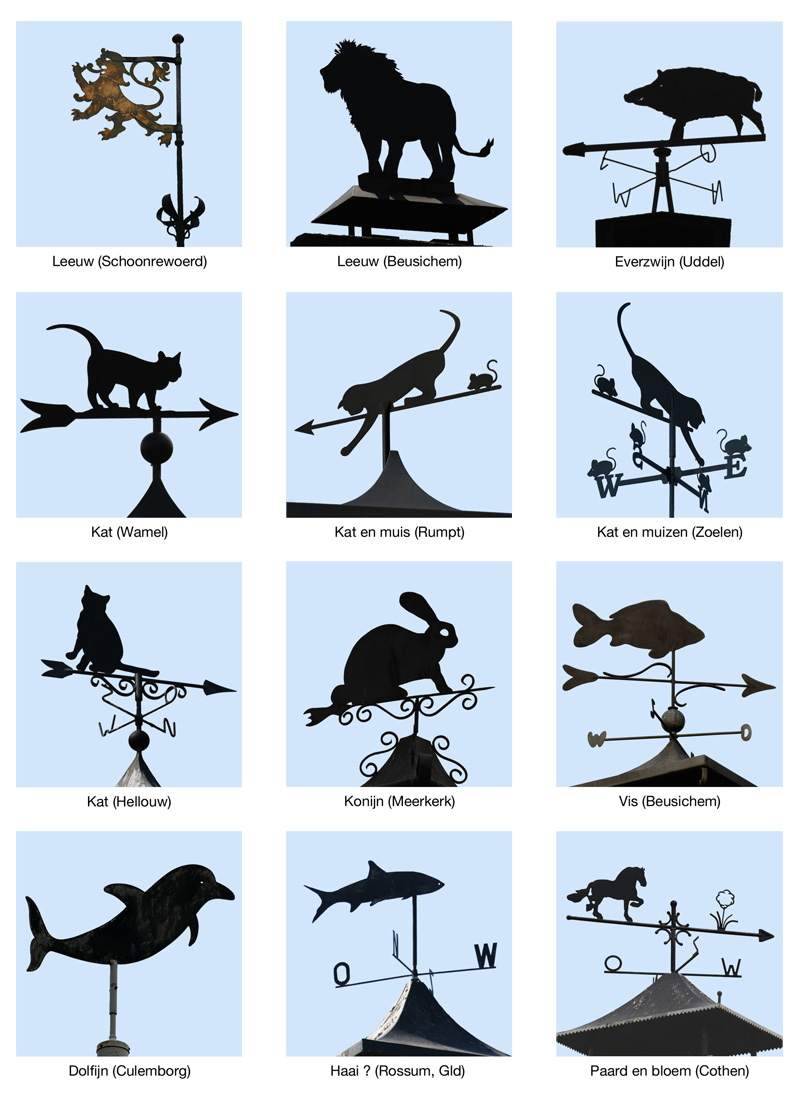 Windwijzers met dieren 3