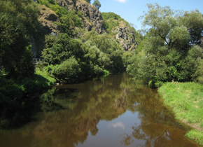 River Kamp near Sch�nberg