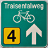Traisental Radweg logo