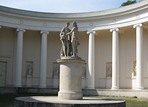 Temple of the three Graces near Lednice